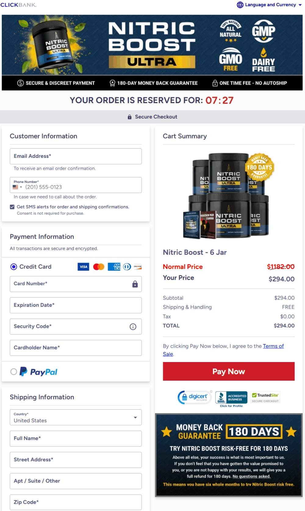 Nitric-Boost-Ultra-payment-order-safe